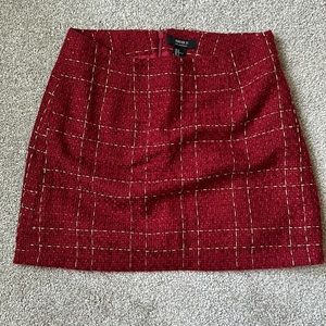 Forever 21 Red Mini Skirt